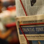 File photo of edition of the Financial Times Deutschland at a shop in Frankfurt